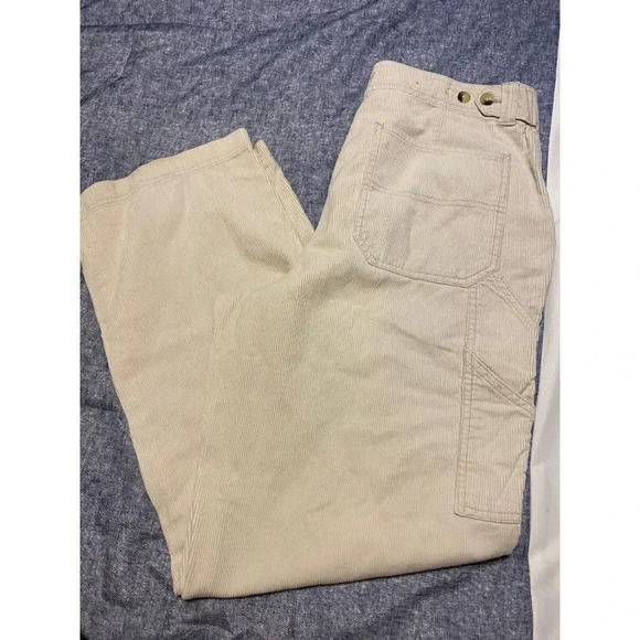 TIMBERLAND Weatherproof Vintage Men's Corduroy Pant Size 35x32 Made In Year 1999 - Picture 5 of 10